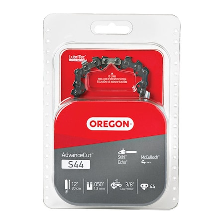 Oregon Oregon AdvanceCut S44 12 in. Chainsaw Chain 44 links S44